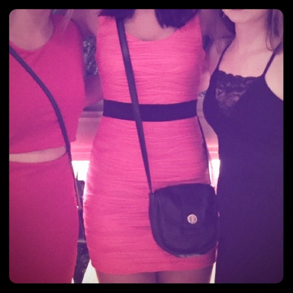 Hot pink Bodycon dress